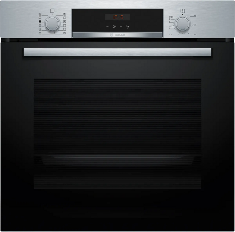 BOSCH HQA574BS3B Series 4 Pyrolytic Multifunction Single Oven – STAINLESS STEEL
