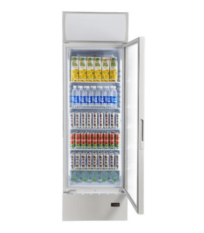 KADEKA KSC-420W Upright Chiller Showcase Single Doors 420 Litres