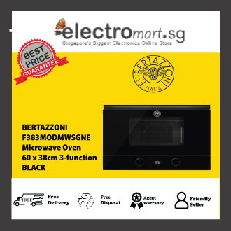 Bertazzoni F383MODMWSGNE Built-In Microwave - Black