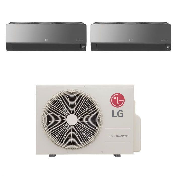 LG SYSTEM 2 AIRCON - ARTCOOL Z3UQ18GFA0/2X12GDJR0 2X12000 BTU