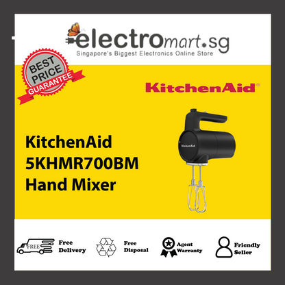 KitchenAid 5KHMR700BM Cordless Hand Mixer