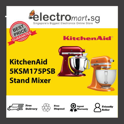 KitchenAid 5KSM175PSB 4.8 L Tilt-Head Stand Mixer