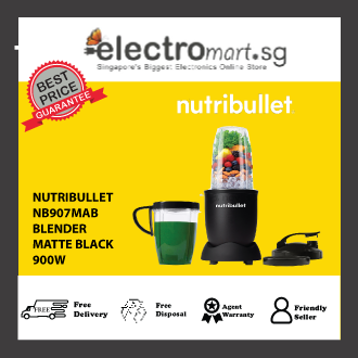 Nutribullet NB907MAB 900 W, 95 L, matte black - Blender