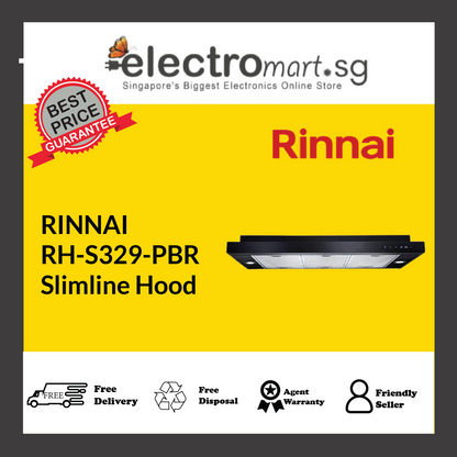 RINNAI RH-S329-PBR Slimline Hood