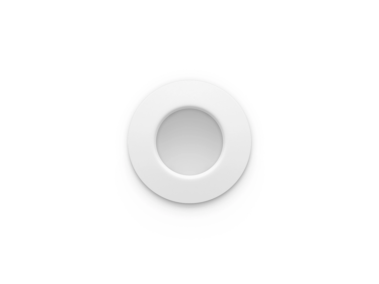 Philips Hue White and Color Slim Recessed Light Small 90mm White 8.3W 1000  lm