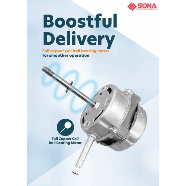 SONA SSO 6062N Power Stand Fan 12”