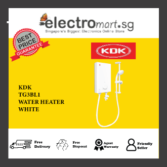 KDK TG3BL1 Instant Water Heater with One Knob Simple Control