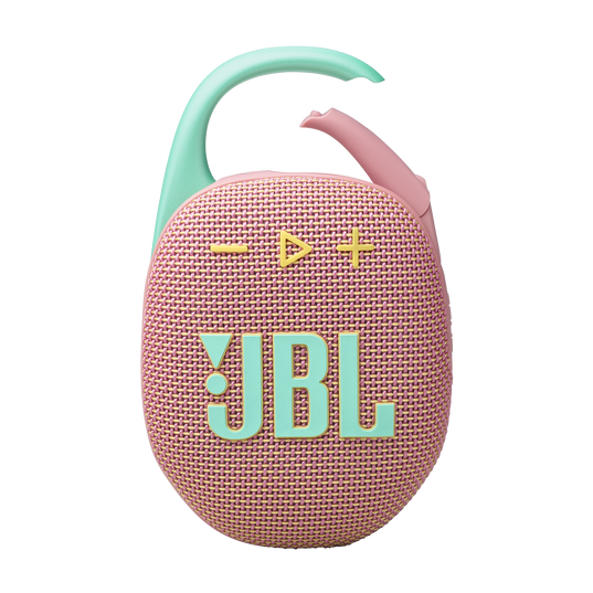JBL CLIP 5 Ultra-Portable, Waterproof & Dustproof Bluetooth Speaker, Big Pro Sound with Punchy bass, Integrated Carabiner, Up to 12 Hours of Play