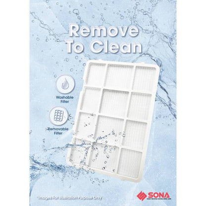 SONA SACN 6283 Portable Air Conditioner 12k BTU