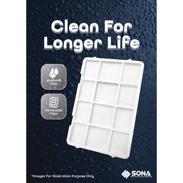 SONA SACN 6284 Portable Air Conditioner 14k BTU