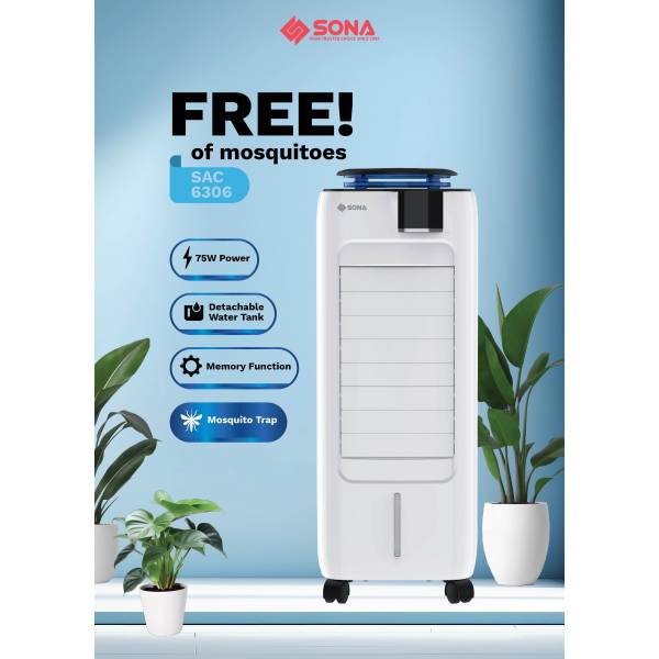 SONA SAC 6306 Mosquito Trap Air Cooler