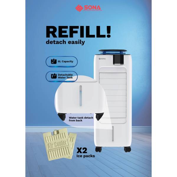 SONA SAC 6306 Mosquito Trap Air Cooler