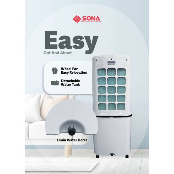 SONA SAC 6350 Remote Air Cooler