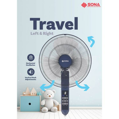 SONA SFS 6412 Remote Stand Fan 16”