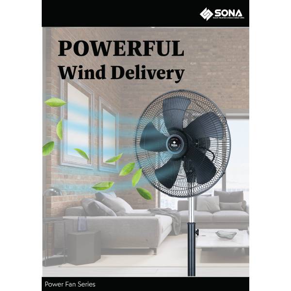 SONA SSO 6068P Power Stand Fan 20”