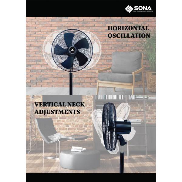 SONA SSO 6068P Power Stand Fan 20”