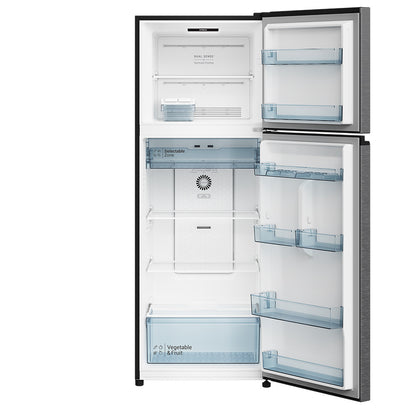 HITACHI HRTN6443SXSG 2 Door Top Freezer 409L