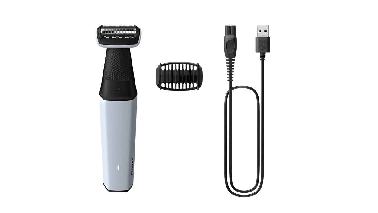 PHILIPS BG300701 Body groom series 3000 Showerproof groin and body trimmer