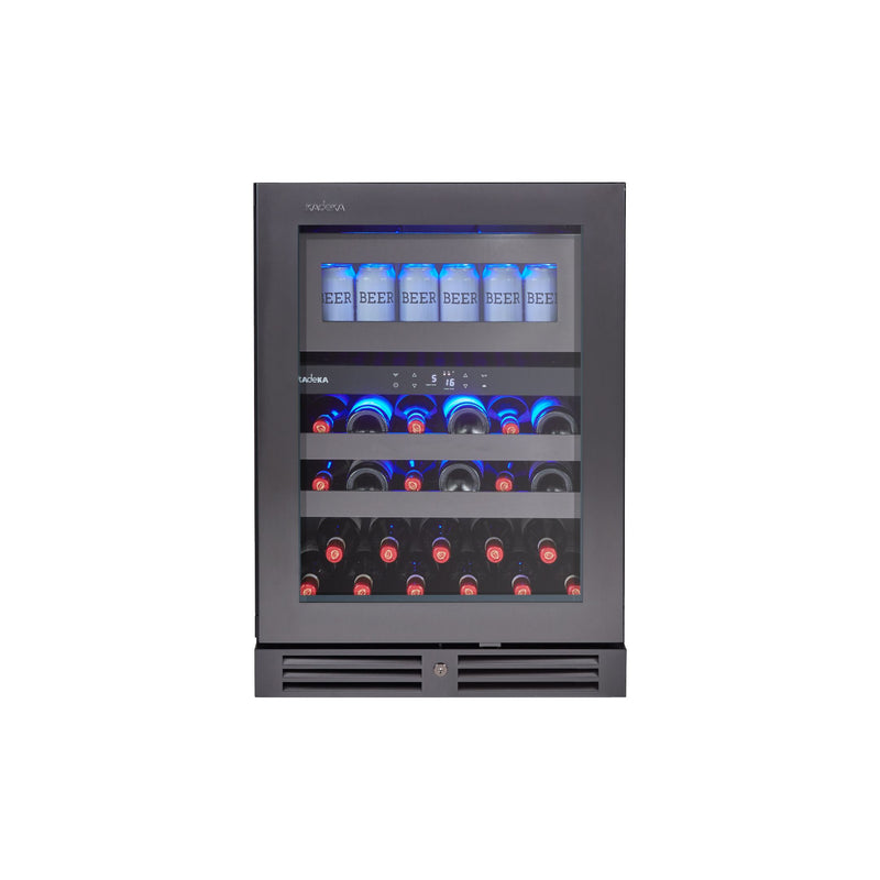 KADEKA KB-40WBC Free-standing unit or under the kitchen worktop counter, 25BOTTLES