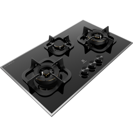 ELECTROLUX EGT7836BEP built-in gas hob with 3 cooking  zones (PUB) 78cm