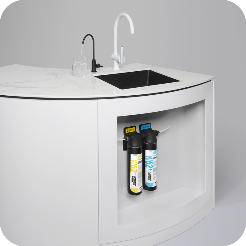 NOVITA W62 15” Undersink Filtration System