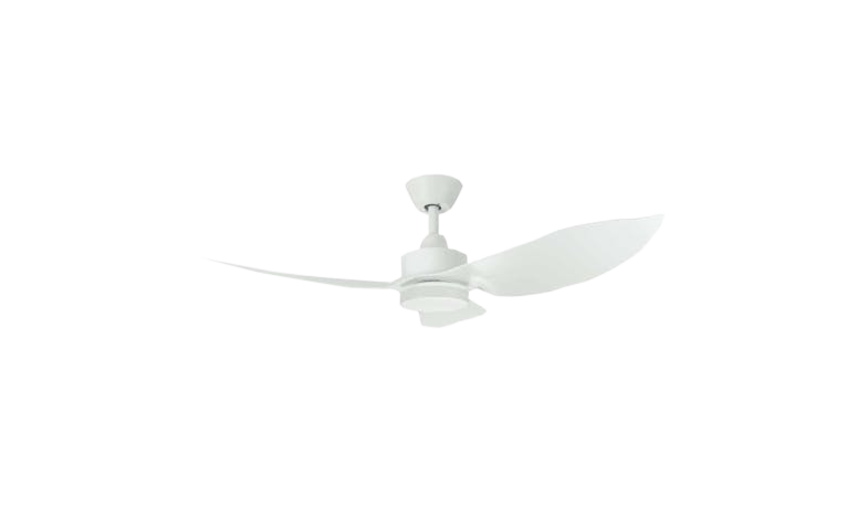 MISTRAL Space36-WE/WH Space36 3 Blades Ceiling Fan - White/White, 36"