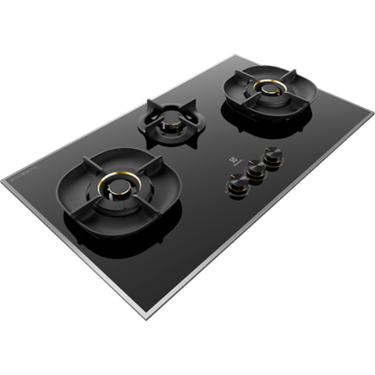 ELECTROLUX EHG9350BE built-in gas hob with 3 cooking  zones (LPG) 90cm