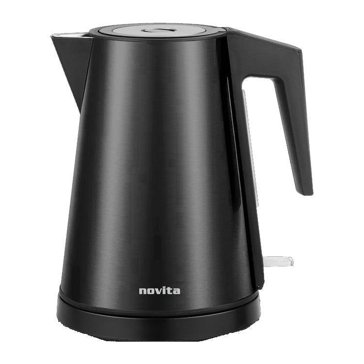 NOVITA NK6 Water Kettle 1.2L, BLACK