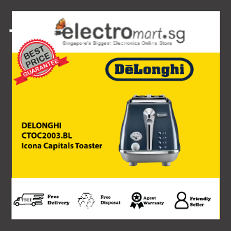 DELONGHI CTOC2003.BL Icona Capitals Toaster