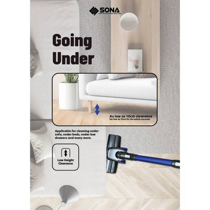SONA SVC 6820 Cordless Handheld Vacuum Cleaner