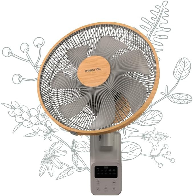 MISTRAL MWF1454DR-G 14" DC Wall Fan with Remote Control