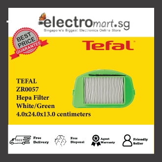 TEFAL ZR0057 Hepa Filter White/Green 4.0x24.0x13.0 centimeters