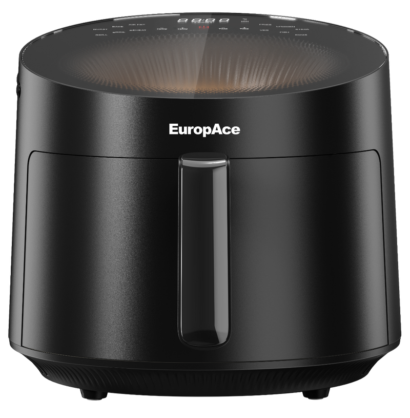 EuropAce EAF9501DBK 6-IN-1 Lumi Bladeless Air Fryer - Black