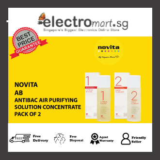 NOVITA AB ANTIBAC AIR PURIFYING SOLUTION CONCENTRATE - PACK OF 2