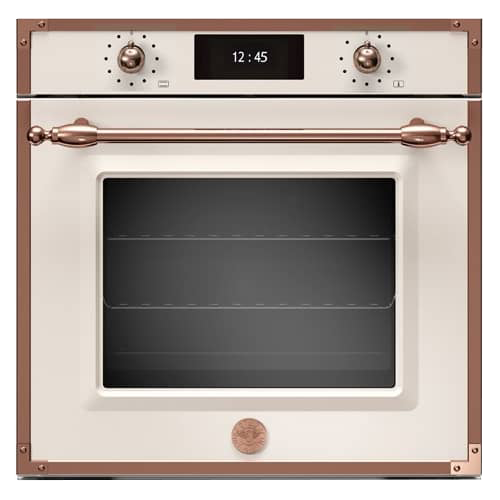 Bertazzoni F6011HERVPTAC Heritage Series Pyrolytic Total Steam Single Oven – IVORY