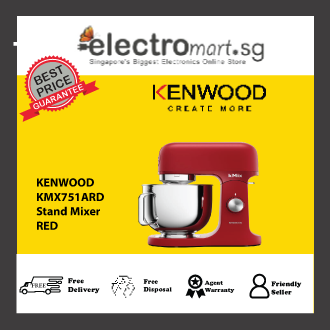 Kenwood KMX751ARD KMIX 5.0L Standing Mixer - Red