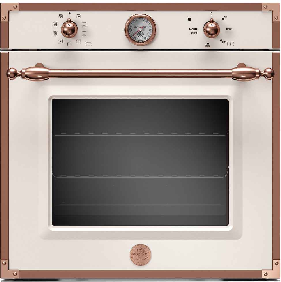 Bertazzoni F609HEREKTAC Heritage Electric oven 60 cm - ivory / copper