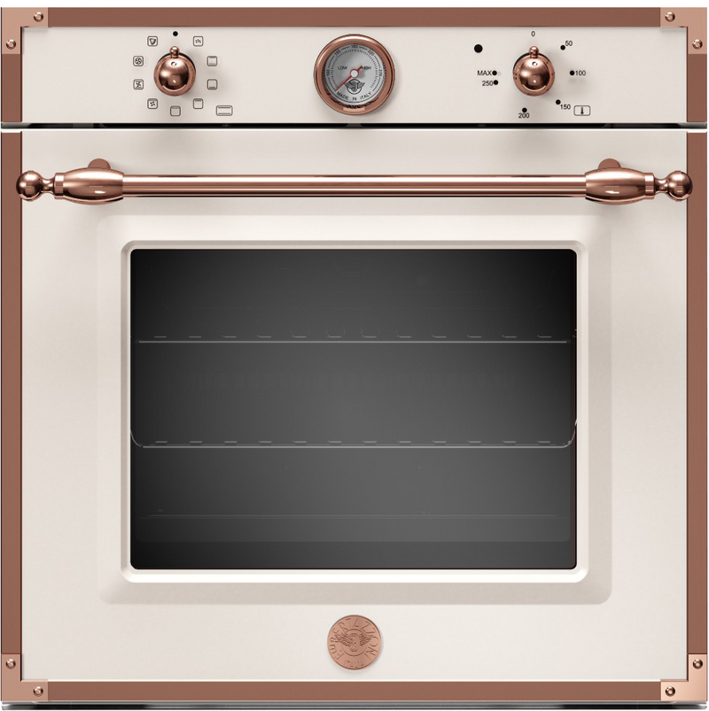 Bertazzoni F609HEREKTAC Heritage Electric oven 60 cm - ivory / copper