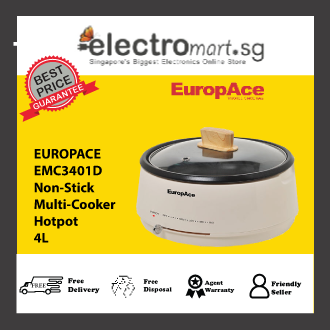 EuropAce EMC3401D 7-IN-1 4L Non-Stick Multi-Cooker Hotpot