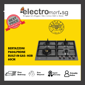 BERTAZZONI P604LPRONE 60cm Built-In Gas Hob