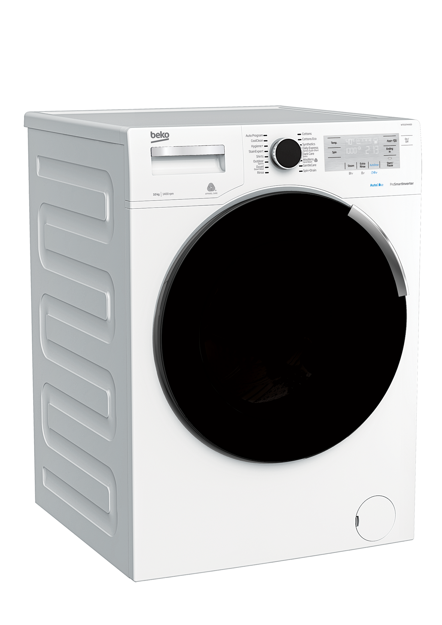 BEKO WTE10744X0D Front Load Washer 10kg
