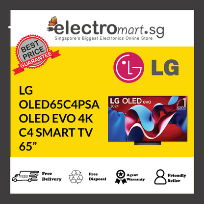 LG OLED65C4PSA OLED EVO 4K C4 SMART TV 65”