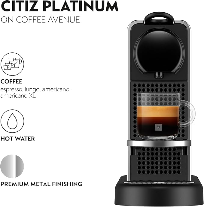 NESPRESSO C140-SG-TI-NE Citiz Platinum  Coffee Machine
