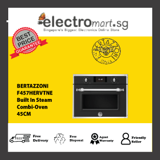 Bertazzoni F457HERVTNE 45cm Heritage Series Built In Steam Combi-Oven