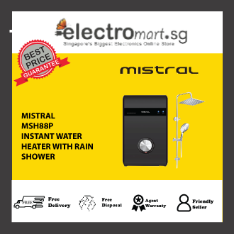 Mistral MSH88P Instant Water Heater with Rain Shower