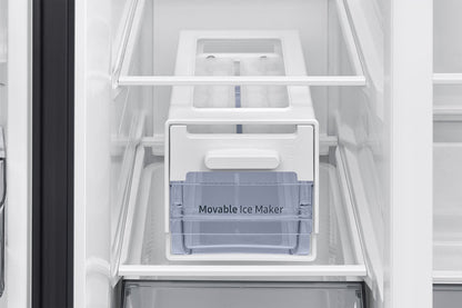 SAMSUNG RS70F65Q3FSS SIDE-BY-SIDE FRIDGE 655L