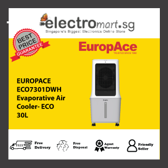 EUROPACE ECO7301DWH 30L Evaporative Air Cooler- ECO