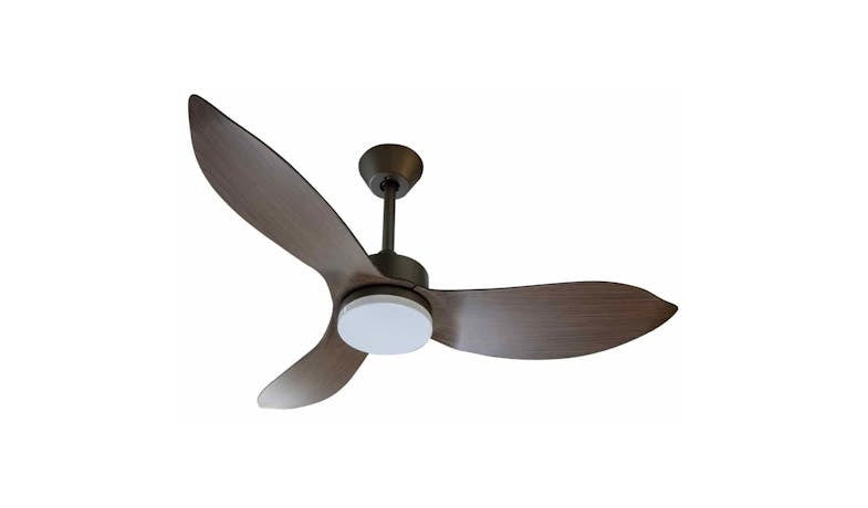 MISTRAL SPACE36-WD/GY CEILING FAN, WOOD/ GREY