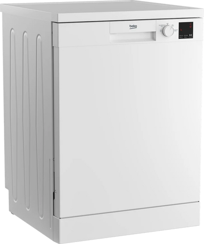 BEKO DVN04X20W 14‑Place Freestanding Dishwasher