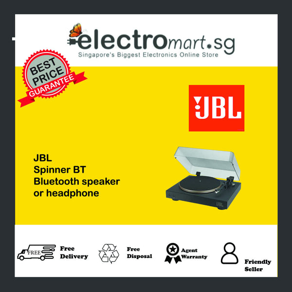 JBL Spinner BT Bluetooth speaker or headphone GOLD